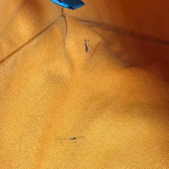 HERMES French Festival Hawaii 2002 Two-tone Foul Tou MM Tote Bag, Cotton, Ora... - Picture 14 of 16